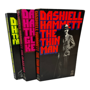 Vintage Dashiell Hammett Books - Set of 3