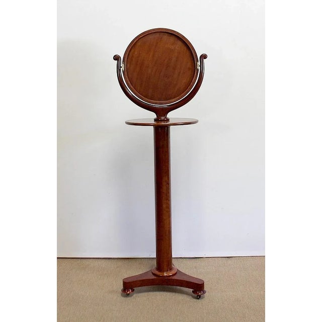 Empire Psyché Mirror in Mahogany, Early 19th Century For Sale - Image 17 of 18