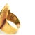 Vintage Italian 18k Gold Jade Statement Ring by Corletto, Size 8 For Sale - Image 9 of 10