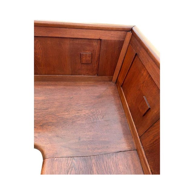 Wood Corner Bench by Richard Riemerschmid, 1910s For Sale - Image 7 of 16
