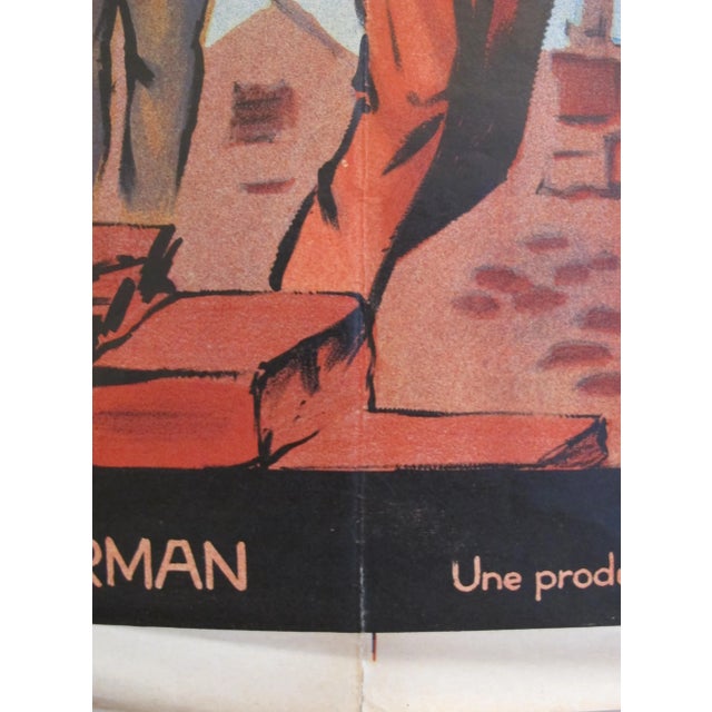 1951 Vintage American Wwii Movie Poster, Raid Secret For Sale - Image 6 of 7