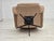 Danish Swivel Armchair in Beige Furniture Fabric, 1970s For Sale - Image 18 of 18