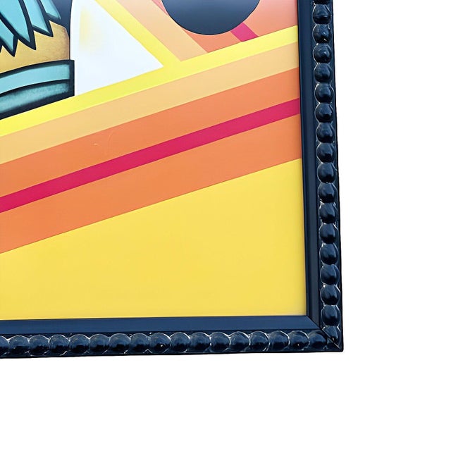 Art Deco Art Deco "Hill Woman of Assam" 1927 Print by Frank McIntosh in Black Frame For Sale - Image 3 of 4