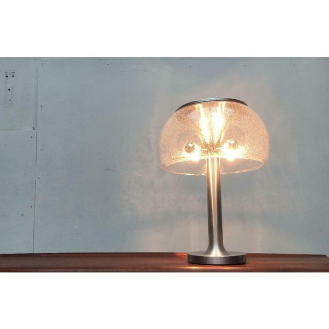Mid-Century Swiss Space Age Mushroom Type 60 Table Lamp from Temde, 1960s For Sale - Image 13 of 18