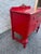 Vintage French Provincial Style Red Painted Buffet Cabinet For Sale In Philadelphia - Image 6 of 12