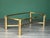 Mid Century Mastercraft brass coffee table with Glass top This table has a vintage patina and some wear in the glass...