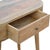 Light Oak-Finish Mango Wood Curved Console Table For Sale In Philadelphia - Image 6 of 8