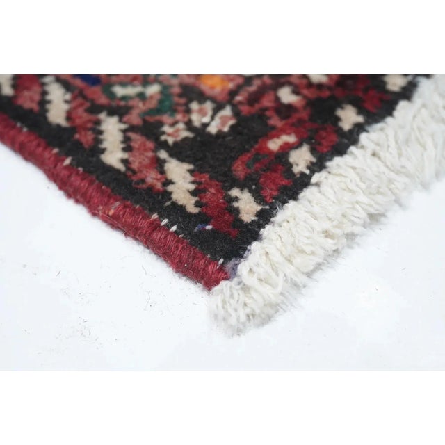 Vintage Qashqai Rug 5' x 6'11'' For Sale - Image 4 of 11