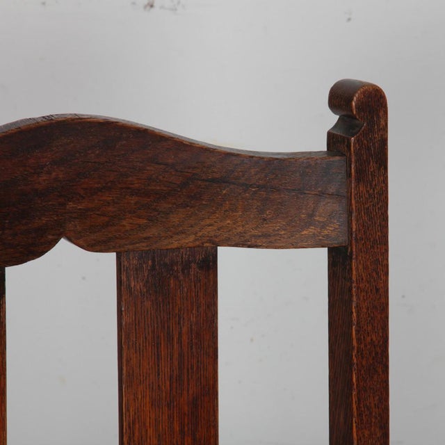 1920s Vintage English Arts & Crafts Armchair, 1920s For Sale - Image 5 of 9
