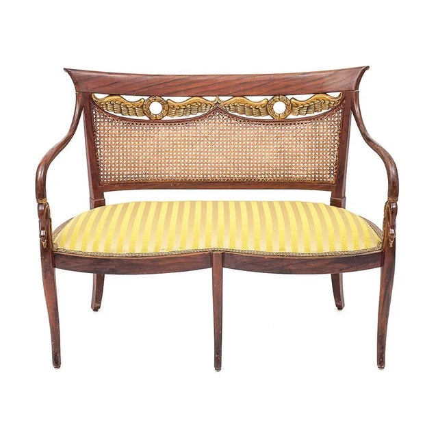 Napoleon III Bench, 1890s For Sale - Image 10 of 10