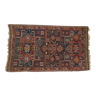 1900's Antique Soumak Kilim,. 5'7" X 9'6" For Sale