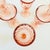 Glass Pink Swirl Wine Goblets - Set of 6 - France For Sale - Image 7 of 8