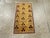 This Mid-20th century Turkish Art Deco rug, measuring 1' 5" x 2' 6", embodies the modernist elegance and bold...