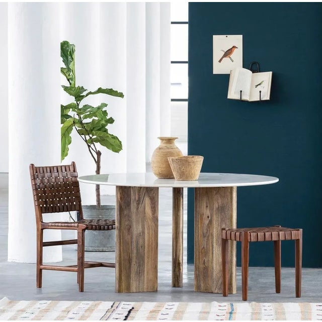 New Special Order Item. The unexpected contrast of the clear-finished hardwood and the white-hued marble gives the Essence...