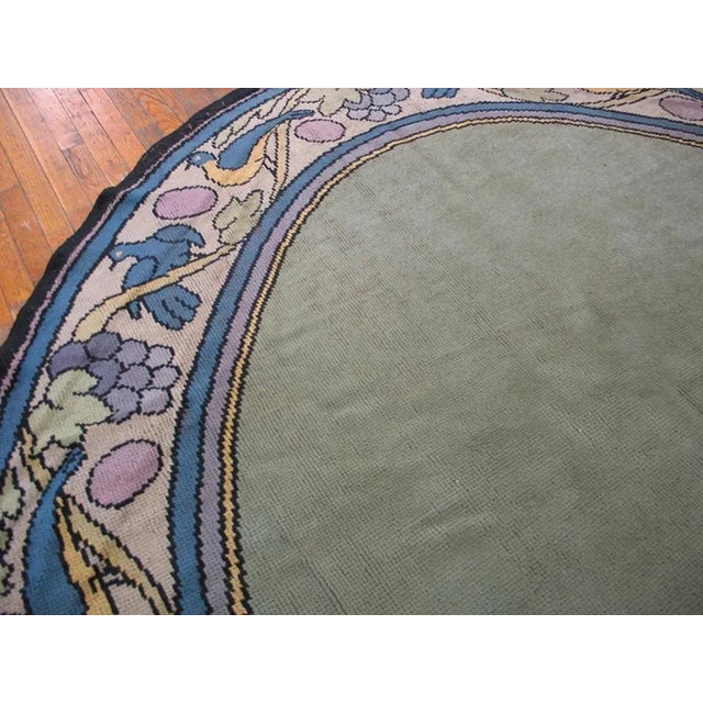 1920s 1930s English Art Deco Carpet Designed by Noel Simmons (9' x 11'10" - 275 x360) For Sale - Image 5 of 5