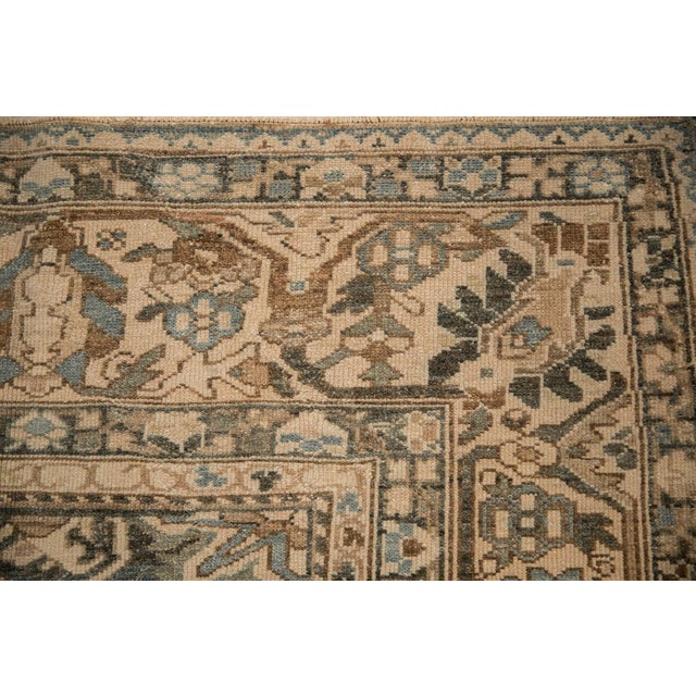 1950s Vintage Distressed Bakhtiari Carpet - 10'9" x 12'5" For Sale - Image 5 of 9
