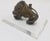 Vintage African Cast-Bronze Sculpture of a Stylized Mythical Lion For Sale - Image 9 of 13