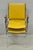 Mid-Century Modern Vintage Nightingale Mid Century Modern Chrome & Yellow Vinyl Stacking Chair Pair For Sale - Image 3 of 15