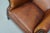 Vintage Dutch Club Chair in Cognac Colored Leather For Sale - Image 12 of 14