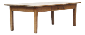Large Antique Rustic French Farmhouse Coffee Table