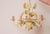 Vintage Floral Tin Chandelier, 1970 For Sale - Image 9 of 10