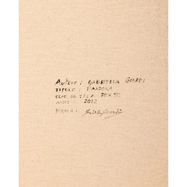 Gabriella Giardi, Pandora (Biglie Series), Oil on Canvas, 2022 For Sale - Image 7 of 8