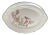 1942 Taylor, Smith & Taylor Oval Serving Platter Birds For Sale