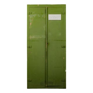 Vintage Cabinet in Green, 1950s For Sale