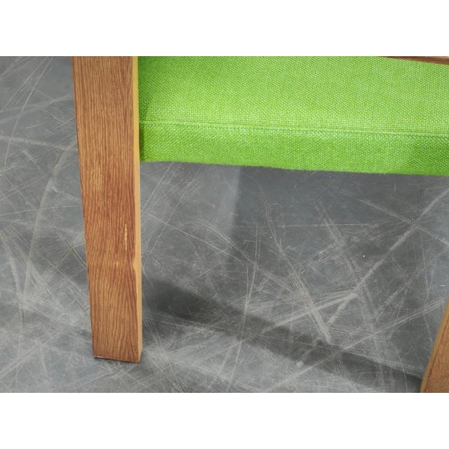 Danish Oak Armchairs by Magnus Olesen, 1960s, Set of 4 For Sale - Image 10 of 17