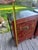 Rare Pair of 19th Century Chinese Red Lacquer Chinoiserie Cabinets For Sale - Image 15 of 16