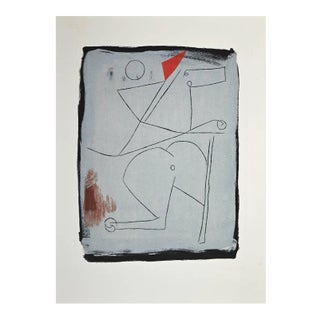 Marino Marini, Acrobats, Original Etching and Aquatint, 1963 For Sale