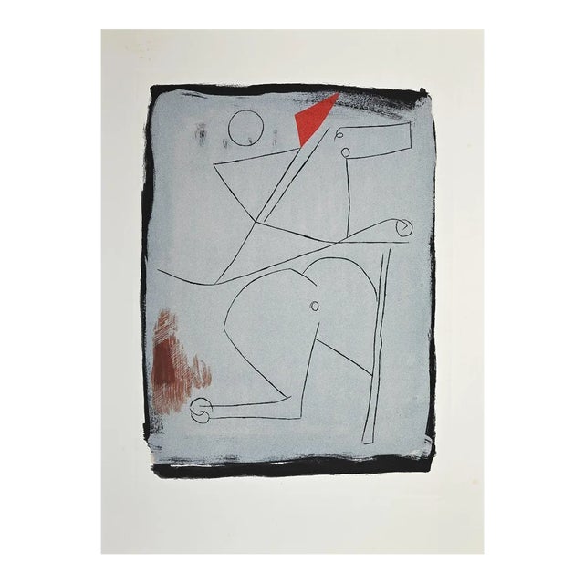 Marino Marini, Acrobats, Original Etching and Aquatint, 1963 For Sale