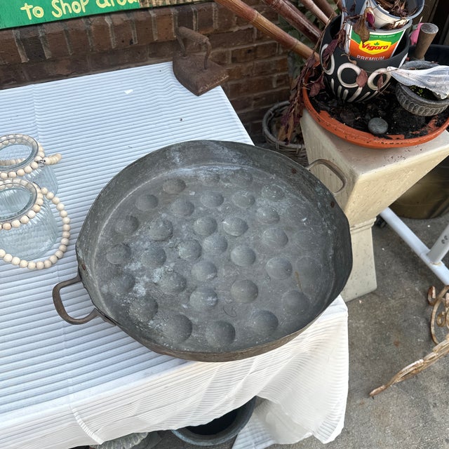 1970s 1970s Copper Escargot Large Dish For Sale - Image 5 of 5