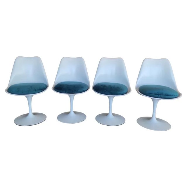 Vintage Chairs by Eero Saarinen for Knoll International, 1970s, Set of 4 For Sale - Image 12 of 12