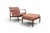 Mid 20th Century Dux Lowback Lounge Chair + Ottoman by Folke Ohlsson For Sale In San Francisco - Image 6 of 9