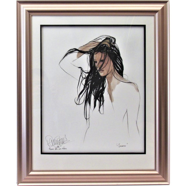 Paint Penni Anne Cross, Tresses, Circa 1990 For Sale - Image 7 of 7