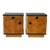 Art Deco Nighstands, a Pair For Sale