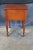 Wood Antique 19th Century Early American Primitive Cherry Accent Table Nightstand For Sale - Image 7 of 12