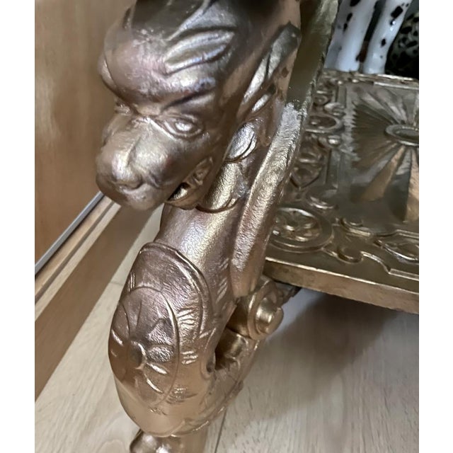 Gilded Flying Dragon Table, 1960s For Sale - Image 18 of 18