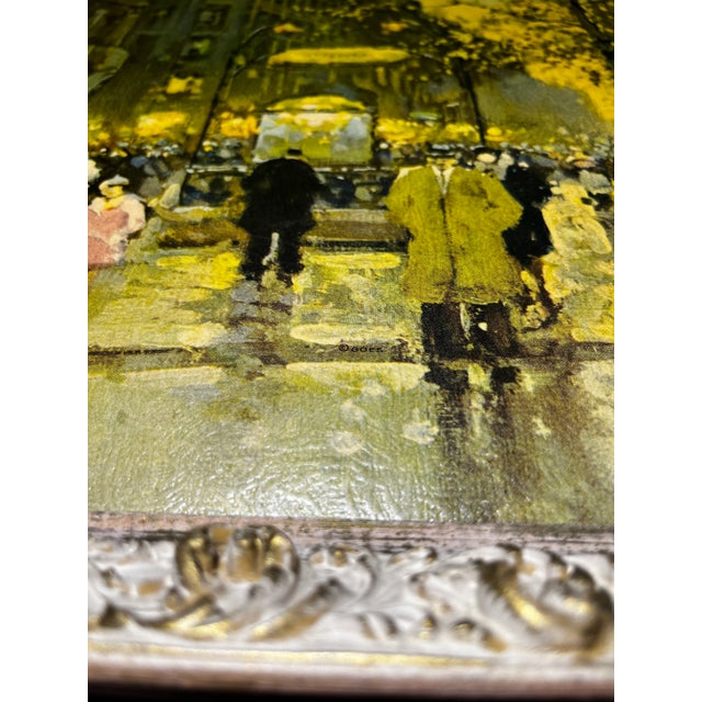 Edouard-Léon Cortès Paris Street Scene Lithograph For Sale - Image 11 of 12