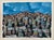 Gabriel Cohen, Israeli Naive Art Screen Print Lithograph Jerusalem, Sanhedrin Old City Folk Art, 1983 For Sale - Image 10 of 10