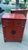 Qing Dynasty 19th Century Chinese Red Lacquer Cabinet With Drawers and Doors For Sale - Image 10 of 12