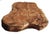 American Vintage Thick Root Wood Charcuterie Cheese Board For Sale - Image 3 of 6