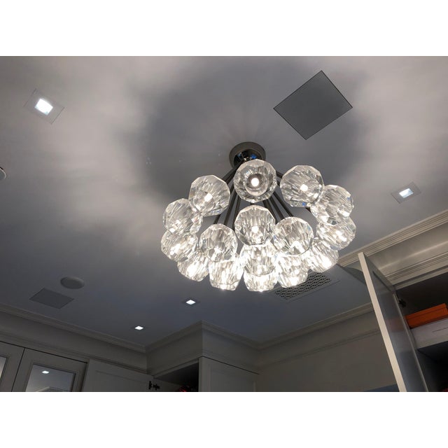 Restoration Hardware Boule De Cristal Flushmount 24 Polished