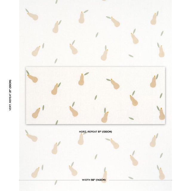 Designed by artist Caroline Z Hurley, this whimsical pear print is a nod to her grandfather’s fruit business. Each shape...