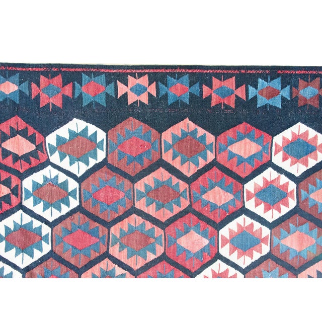 Early 20th Century Persian Ersin Kilim Rug For Sale - Image 9 of 15