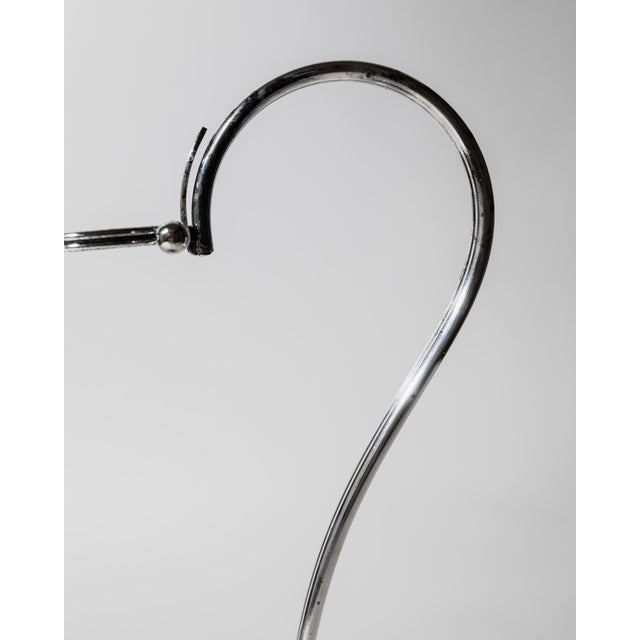 Vintage Italian Silver Plated Wine Bottle Holder by Serra Roma, 1930s For Sale - Image 10 of 14