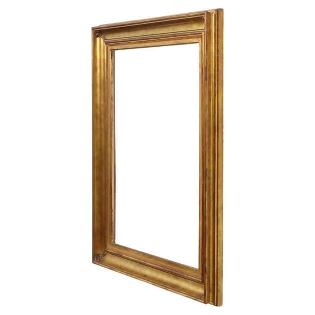 Large Classic Gilt Wooden Frame For Sale - Image 9 of 18