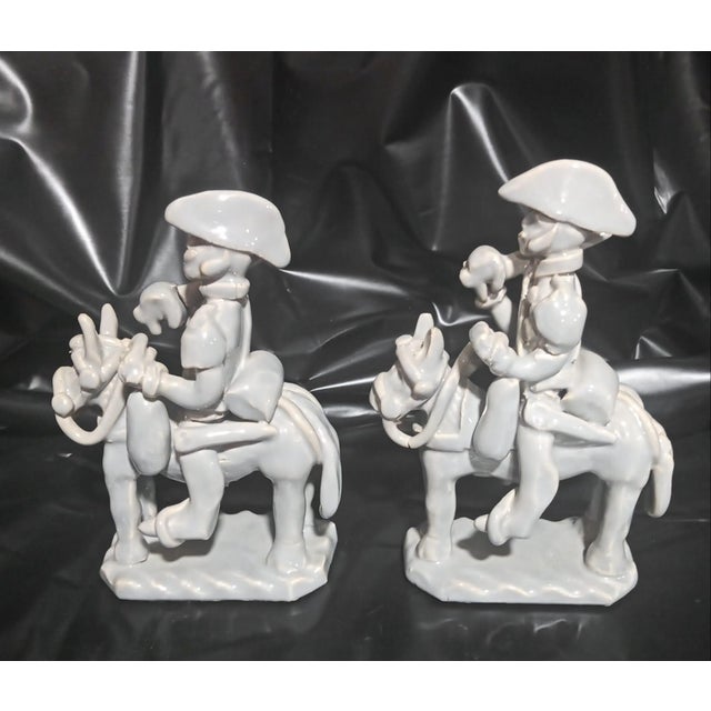 Chess Set by Cerámicas Benlloch for Manises, 1980s, Set of 33 For Sale - Image 6 of 17