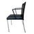 Black George Chairs in Black Leather with Metal Frames by Eoos for Walter Knoll / Wilhelm Knoll, Germany, 2000s, Set of 6 For Sale - Image 8 of 11